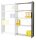Manorga Anbau-Schwerlastregal EPSILON ADZ1010603SBBA014 anthrazit, lichtgrau 100,0 x 60,0 x 100,0 cm