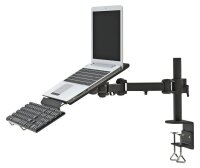 Neomounts Laptop-Halterung NOTEBOOK-D100 schwarz für 1 Notebook, Tischklemme