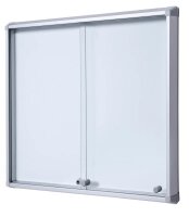 Showdown® Displays Schaukasten SL B1 silber 6x DIN A4...