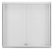 Showdown® Displays Schaukasten SL B1 silber 6x DIN A4 72,0 x 5,9 x 67,5 cm, 1 St.