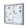Showdown® Displays Schaukasten SL B1 silber 6x DIN A4 72,0 x 5,9 x 67,5 cm, 1 St.