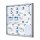 Showdown® Displays Schaukasten SL B1 silber 12x DIN A4 94,0 x 5,9 x 98,2 cm, 1 St.