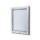 Showdown® Displays Schaukasten T silber 4x DIN A4 58,5 x 4,7 x 76,0 cm, 1 St.