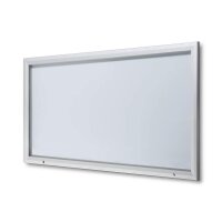 Showdown® Displays Schaukasten T silber 24x DIN A4 190,5 x 4,7 x 106,7 cm, 1 St.