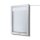 Showdown® Displays Schaukasten T LED silber 4x DIN A4 58,5 x 4,7 x 86,0 cm, 1 St.