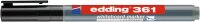 edding 361 Whiteboard-Marker schwarz 1,0 mm, 10 St.