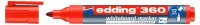 edding 360 Whiteboard-Marker rot 1,5 - 3,0 mm, 10 St.