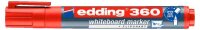 edding 360 Whiteboard-Marker rot 1,5 - 3,0 mm, 10 St.