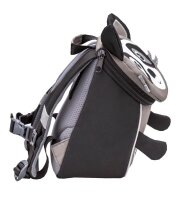 BELMIL® Kindergartenrucksack Mini Animals Raccoon Kunstfaser grau/schwarz
