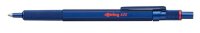 rotring Kugelschreiber 600 metallic-blau, Schreibfarbe:...