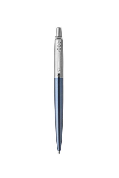 PARKER Kugelschreiber JOTTER Waterloo Blue blau/silber, Schreibfarbe: blau, 1 St.