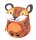 BELMIL® Kindergartenrucksack Mini Animals Tiger Kunstfaser orange/schwarz