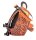 BELMIL® Kindergartenrucksack Mini Animals Tiger Kunstfaser orange/schwarz