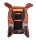 BELMIL® Kindergartenrucksack Mini Animals Tiger Kunstfaser orange/schwarz