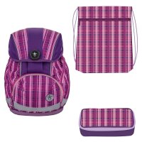 BELMIL® Schulranzen-Set Easy Pack Purple Kunstfaser lila