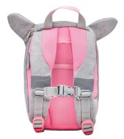 BELMIL® Kindergartenrucksack Mini Animals MS Mouse Kunstfaser grau