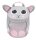 BELMIL® Kindergartenrucksack Mini Animals MS Mouse Kunstfaser grau