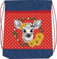 BELMIL® Schulranzen-Set Comfy Little Cute Friends Daisy Kunstfaser rot