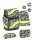 BELMIL® Schulranzen-Set Smarty Dinosaurs Neon Kunstfaser grün