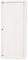 BISLEY Rollladenschrank verkehrsweiß 4 Fachböden 80,0 x 43,0 x 198,0 cm