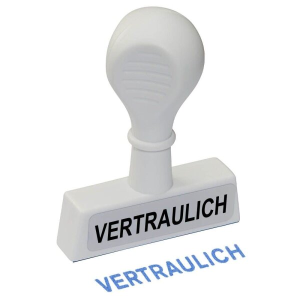 WEDO Textstempel "Vertraulich" ohne Logo, 1 St.