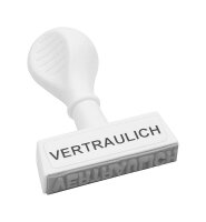 WEDO Textstempel "Vertraulich" ohne Logo, 1 St.
