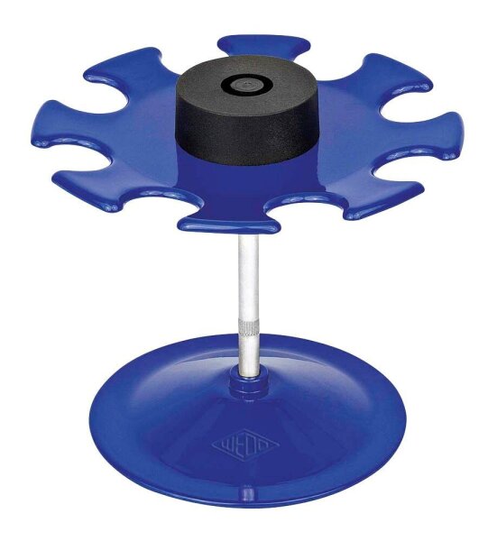 WEDO Stempelträger blau für 8 Stempel