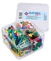 Gowi Büroklammern Sortimentbox 416 teilig...