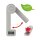 caso® Küchenwaage Kitchen Ecostyle silber für max. 5,0 kg