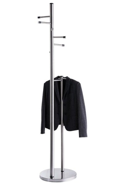 ALCO Kleiderständer 2814 silber Metall 6 Haken 47,0 x 181,0 cm, 1 St.