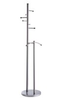 ALCO Kleiderständer 2814 silber Metall 6 Haken 47,0...