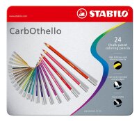 STABILO CarbOthello Kreidestifte farbsortiert 24 St.