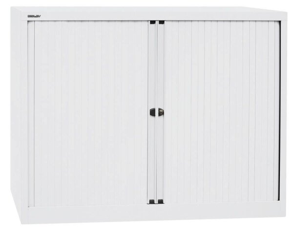 BISLEY Cito Rollladenschrank verkehrsweiß 2 Fachböden 120,0 x 43,0 x 103,0 cm