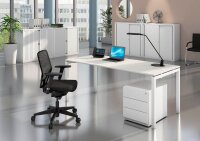 BISLEY Cito Rollladenschrank verkehrsweiß 2 Fachböden 120,0 x 43,0 x 103,0 cm