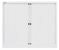 BISLEY Cito Rollladenschrank verkehrsweiß 2 Fachböden 120,0 x 43,0 x 103,0 cm