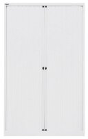 BISLEY Cito Rollladenschrank verkehrsweiß 4 Fachböden 120,0 x 43,0 x 198,0 cm