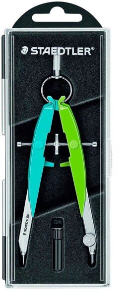 STAEDTLER Zirkel Mars® comfort 556 neon blau/grün, 1 St.