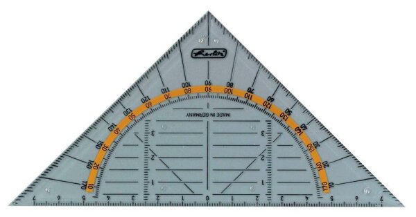 herlitz Geometrie-Dreieck 16,0 cm
