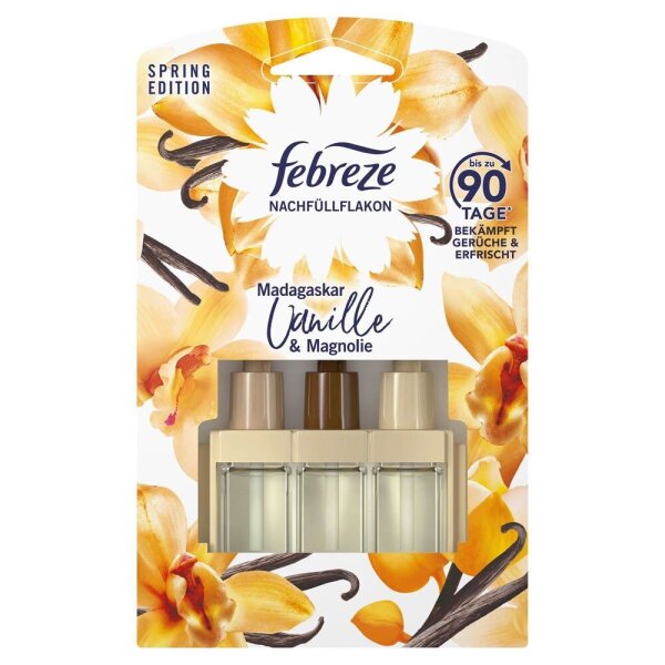 febreze Raumduft-Nachfüller Madagaskar, Vanille & Magnolie Vanille 20,0 ml, 1 St.