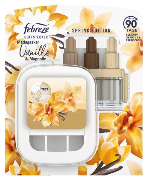 febreze Duftstecker Madagaskar Vanille & Magnolie Vanille 20,0 ml, 1 Set