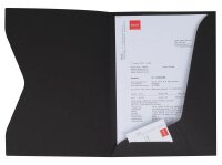 ELCO Angebotsmappen Prestige DIN A4 schwarz, 10 St.
