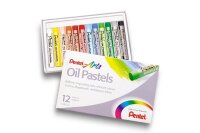 Pentel Oil Pastels Ölkreide farbsortiert 12 St.