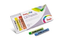 Pentel Oil Pastels Ölkreide farbsortiert 12 St.