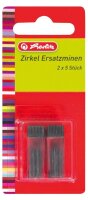 herlitz Zirkelminen HB 2,0 mm, 10 St.