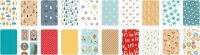 folia Motivblock Winterzauber farbsortiert 270 g/qm 1 Block