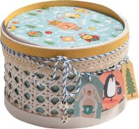 folia Motivblock Winterzauber farbsortiert 270 g/qm 1 Block