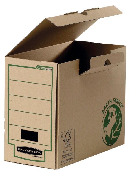 Bankers Box Archivboxen Earth Series braun 15,3 x 31,9 x 25,4 cm, 20 St.
