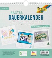 folia Kalender zum Selbstgestalten 23,0 x 24,0 cm...
