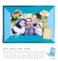folia Kalender zum Selbstgestalten 23,0 x 24,0 cm jahresunabhängig, 1 St.