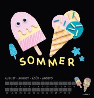 folia Kalender zum Selbstgestalten 23,0 x 24,0 cm...